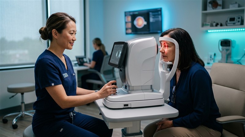 Non-Contact Optical Biometry for Accurate IOL Power Calculation at Kalyan Eye & Retina Care Centre